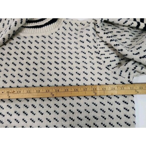 Tommy Hilfiger Wool Blend Turtle Neck Sweater Women's L Thick Heavy Winter - Picture 4 of 9